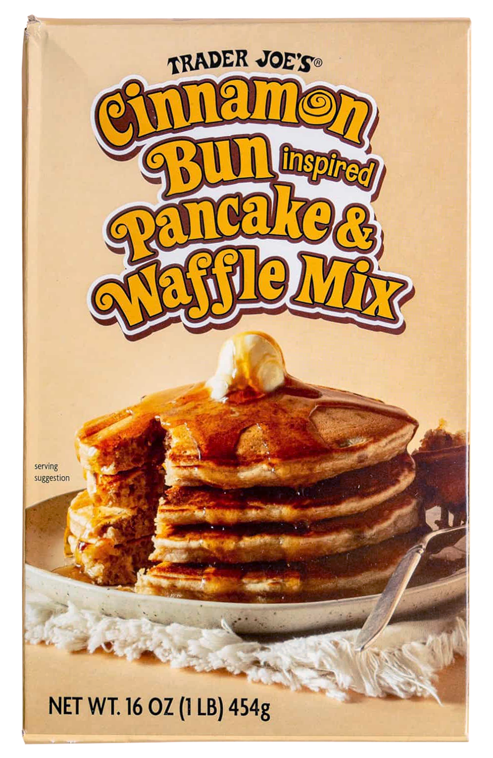 Cinnamon Bun Inspired Pancake & Waffle Mix